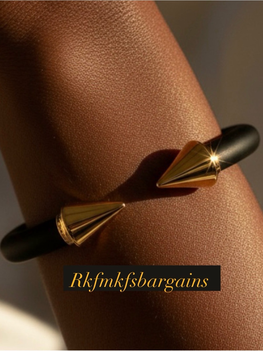 Black and Gold Women’s Bracelet